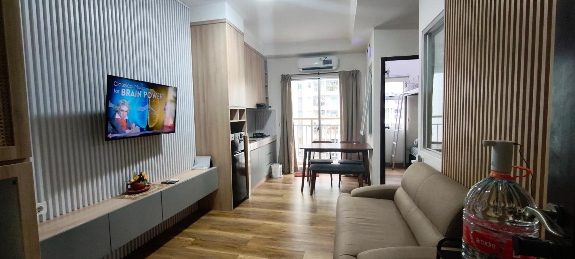Classy! 2Br Apartment - Modern Comfort In West Jakarta Cbd Kültér fotó
